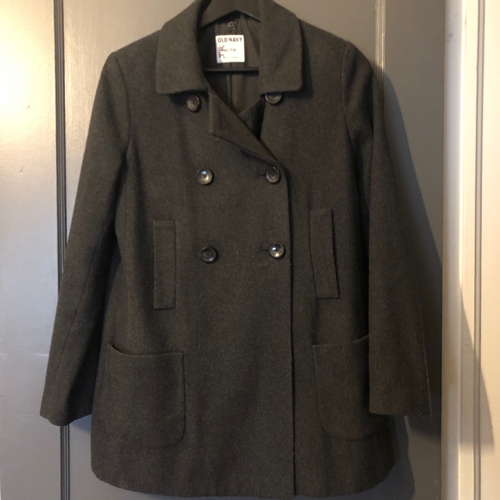 Old Navy • Dark Gray Peacoat